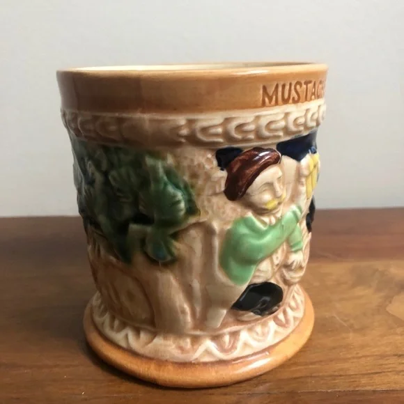 Vintage mustache stein - Picture 6 of 8